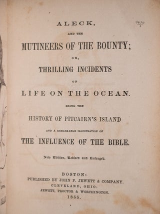 Aleck and the Mutineers of the Bounty