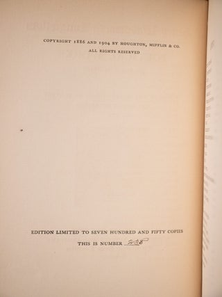 Edition Deluxe The Complete Writings of Henry Wadsworth Longfellow / The Divine Comedy / Dante's Inferno, Purgatory, Paradise.
