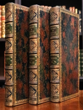 Item #1017 History of Spanish Literature. George Ticknor