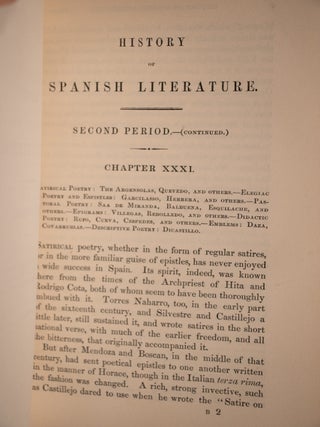 History of Spanish Literature