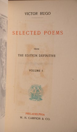 The Novels Complete and Unabridged of Victor Hugo