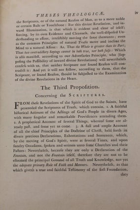 An Apology for the True Christian Divinity Being an Explanation and Vindication of the Principles and Doctrines of the People Called Quakers