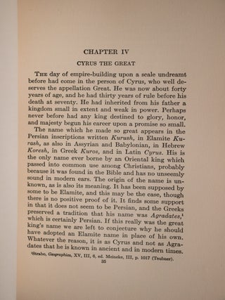 A History of Ancient Persia