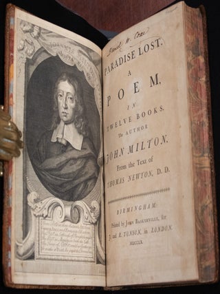 Paradise Lost and Regained A Poem in Twelve Books.