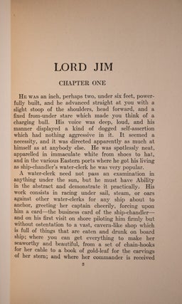 The Works of Joseph Conrad, Limited Sundial Edition Signed by the Author.
