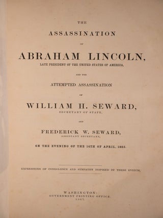 The Assassination of Abraham Lincoln, Late President of the United States of America