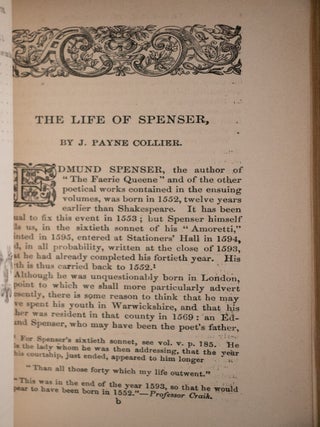 The Crown Edition of the British Poets Edmund Spenser The Faerie Queene