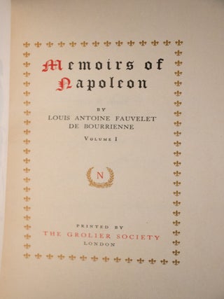 Memoirs of Napoleon