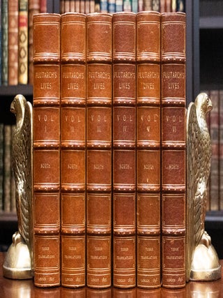 Item #1050 Plutarch's Lives of the Noble Grecians and Romans Englished by Sir Thomas North. Plutarch