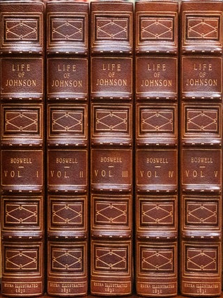 Item #1051 The Life of Samuel Johnson. James Boswell