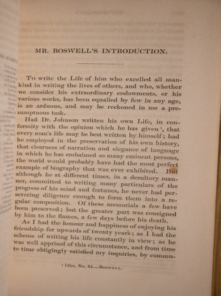 The Life of Samuel Johnson