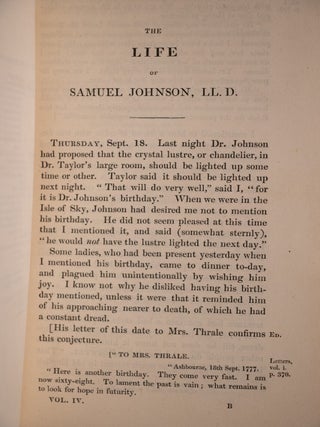 The Life of Samuel Johnson