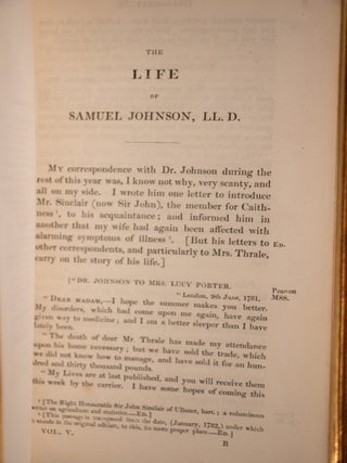 The Life of Samuel Johnson