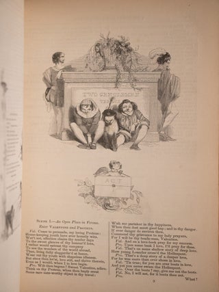 The Illustrated Shakespeare / Shakespeare's Plays: With His Life Illustrated With Many Hundred Wood-Cuts.