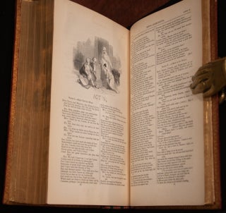 The Illustrated Shakespeare / Shakespeare's Plays: With His Life Illustrated With Many Hundred Wood-Cuts.