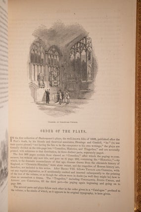The Illustrated Shakespeare / Shakespeare's Plays: With His Life Illustrated With Many Hundred Wood-Cuts.