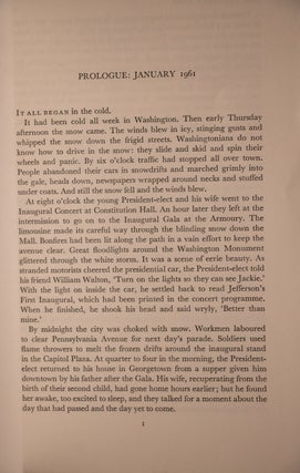 A Thousand Days John F. Kennedy in the White House