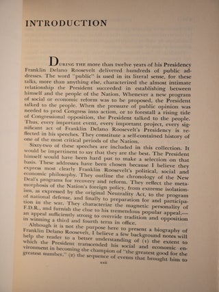 Nothing To Fear The Selected Addresses of Franklin Delano Roosevelt