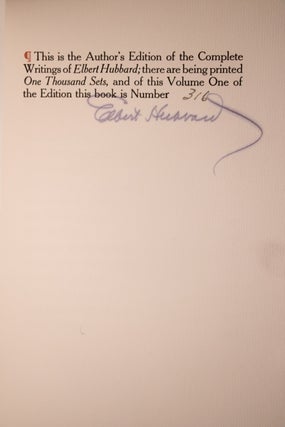 The Complete Writings of Elbert Hubbard