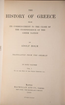 The History of Greece
