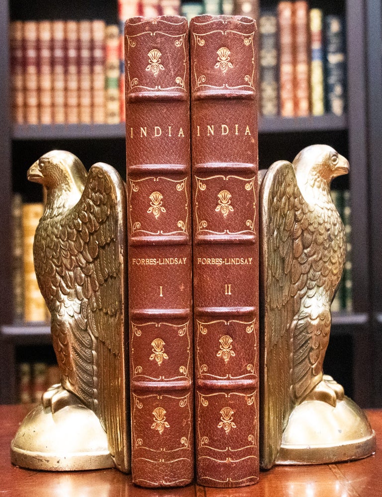 Item #1070 India Past and Present. C H. Forbes-Lindsay.