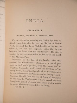 India Past and Present