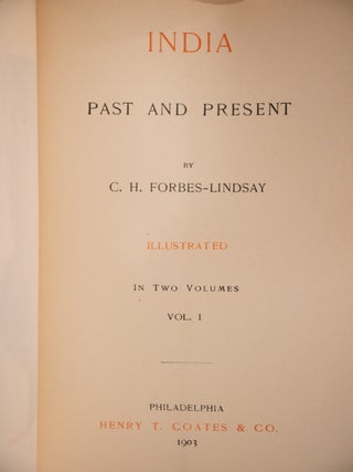 India Past and Present