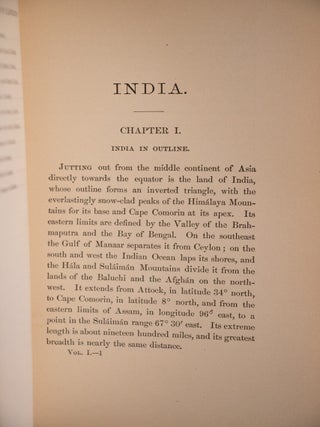 India Past and Present
