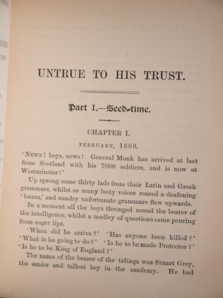 Untrue To His Trust or Plotters and Patriots