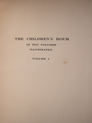 The Children's Hour: Folk Stories & Fables Selected & Arranged by Eva March Tappan