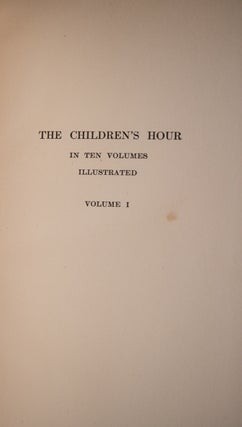 The Children's Hour: Folk Stories & Fables Selected & Arranged by Eva March Tappan