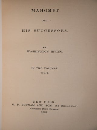 The Works of Washington Irving