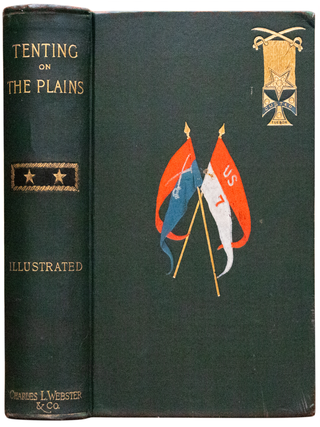Item #1108 Tenting On The Plains. Elizabeth Custer