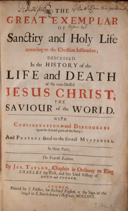 The Great Exemplar of Sanctity and Holy Life