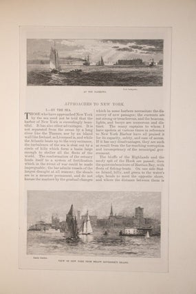 New York and It's Environs A Collection of cuttings, views, engravings and other interesting data relating to Old New York.