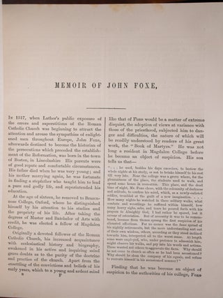 Foxe's Book of Martyrs