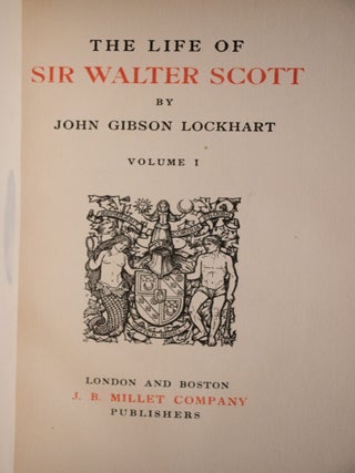 The Life of Sir Walter Scott