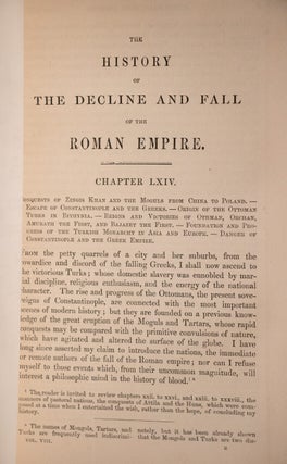 The History of the Decline and Fall of the Roman Empire