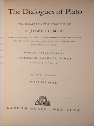 The Dialogues of Plato