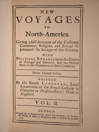 New Voyages to North America