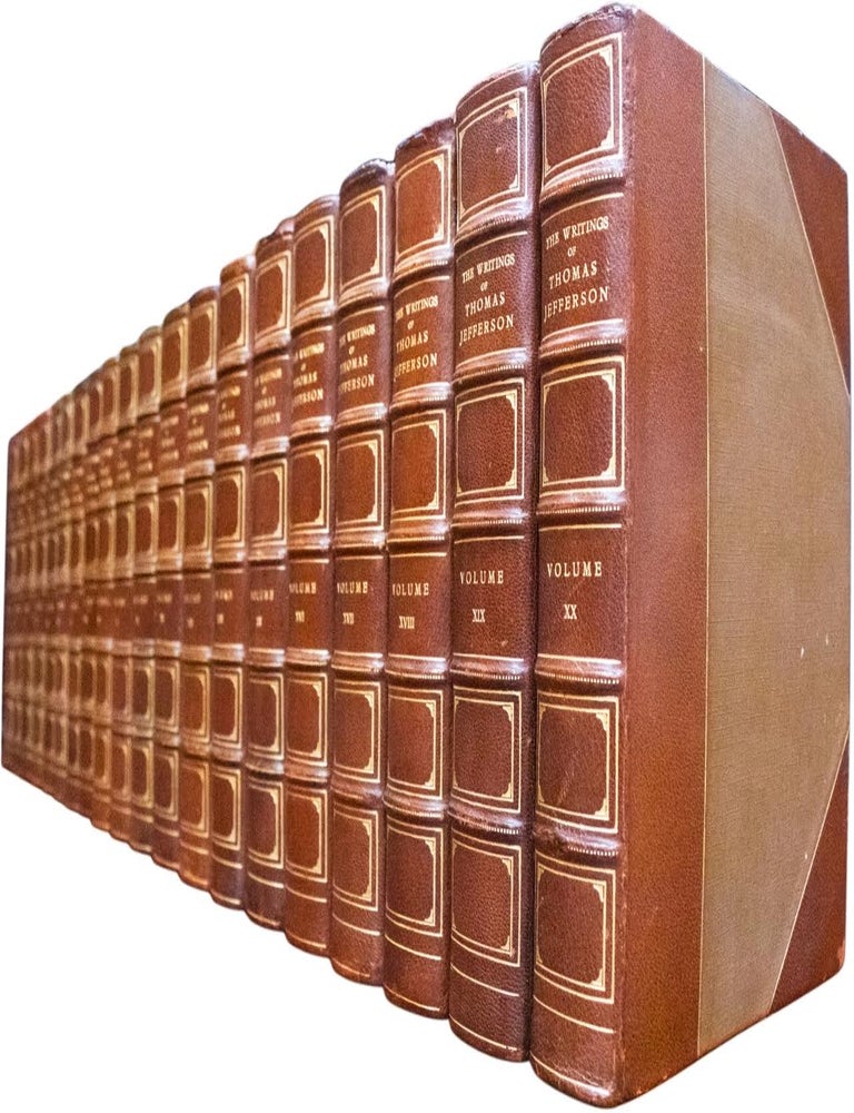 Item #1152 The Writings of Thomas Jefferson. Thomas Jefferson.