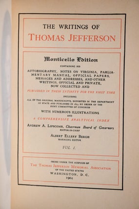 The Writings of Thomas Jefferson
