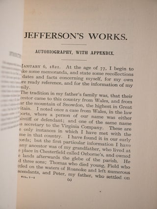 The Writings of Thomas Jefferson