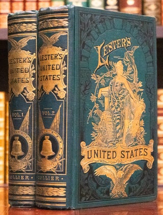 Item #1159 Lester's History of the United States Illustrated In Its Five Great Periods:...