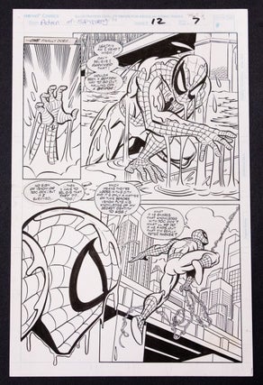 Item #1163 Adventures of Spider-Man #12 (1997): Original Comic Art Page 7 by Alex Saviuk. Alex...