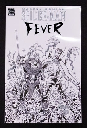 Item #1164 Brendan McCarthy Spider-Man: Fever #2 (2010) Original Published Cover Art,...