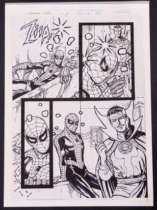2010 Spider-Man: Fever #3, Story Page 22 Original Art