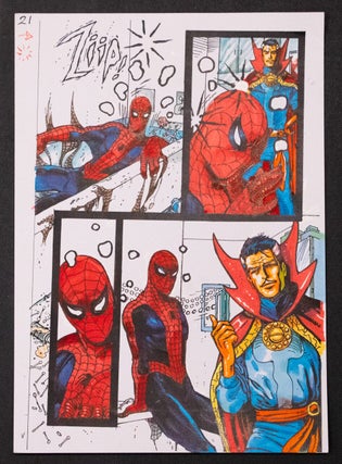 2010 Spider-Man: Fever #3, Story Page 22 Original Art