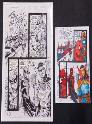 2010 Spider-Man: Fever #3, Story Page 22 Original Art
