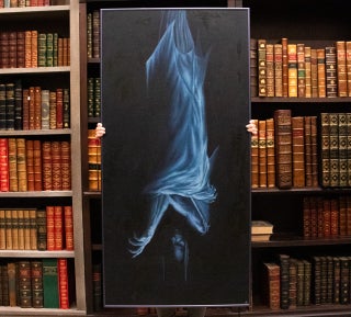 Item #1167 “The Bat-Man” by Colton Worley, Large Original Batman Oil Painting (2006)...